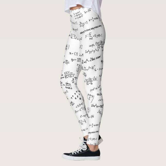 Leggings Equations Mathématiques Femmes Yoga Courant (Gauche)