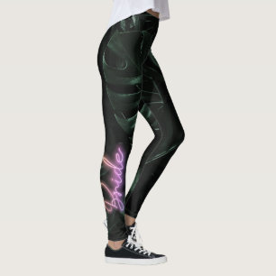 Leggings Équipe de la mariée   Demoiselle d'honneur des Pal