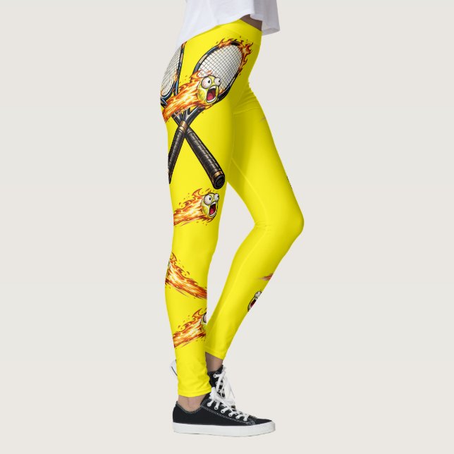 Leggings Équipe Tennis Ornithorynque (Droite)