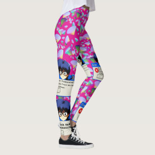 Leggings Erreur système : esthétique nerd rétro