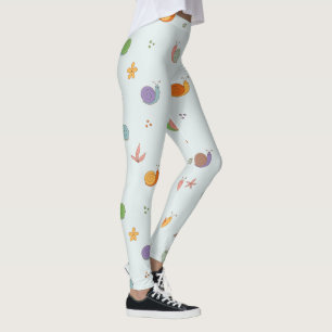 Leggings Escargots amusants