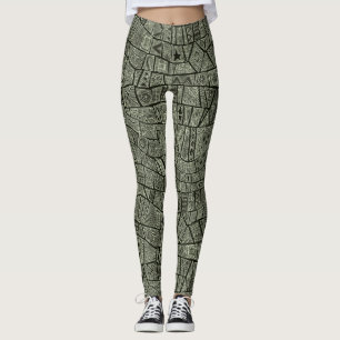 LEGGINGS ESHE CHARCOAL MONO