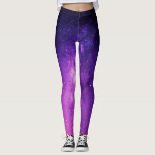 Leggings Espace coloré Galaxy et Legs Universels