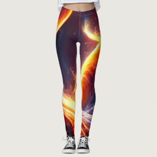 Leggings Espace d'eau de feu