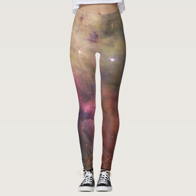 Leggings Espace extra-atmosphérique de Galaxie (Devant)