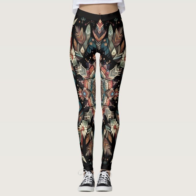 Leggings Esprit de Guerrier (Devant)