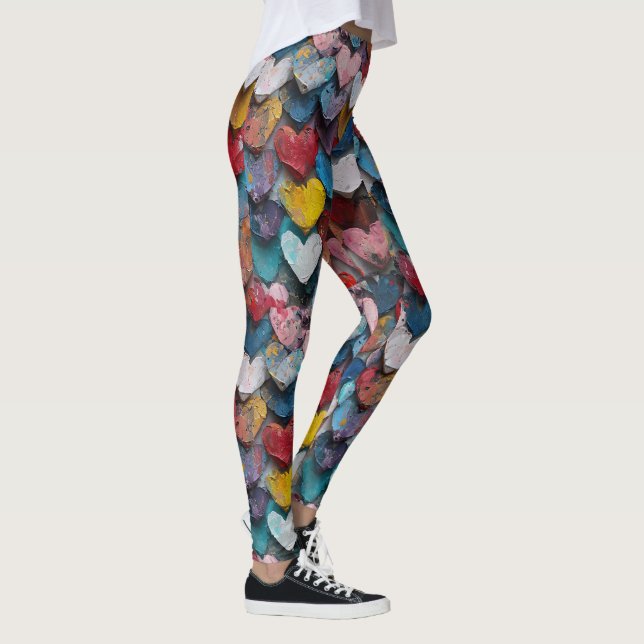 LEGGINGS ESPRIT ET COEUR COLORÉS (Droite)