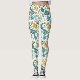 Leggings Essentiels d'été de plage Motif (1)
