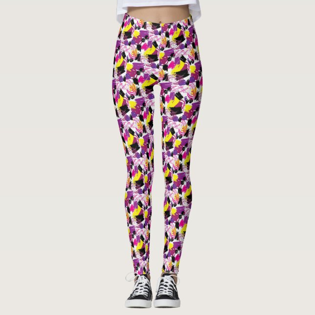 Leggings esthétique Rétro 80 (Devant)