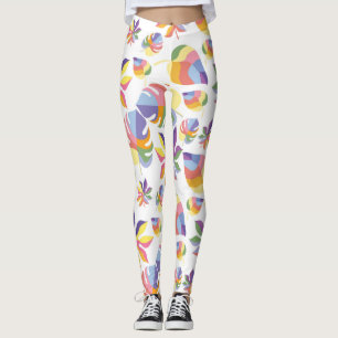 Leggings Été indien d'automne aux feuilles colorées