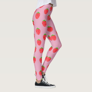 Leggings Été Merveilleux aux Fruits Rouges