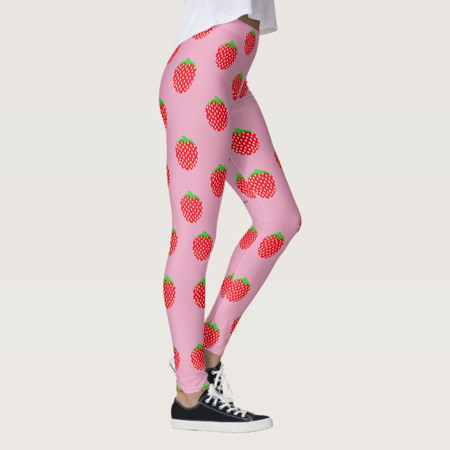Leggings Été Merveilleux aux Fruits Rouges (Droite)
