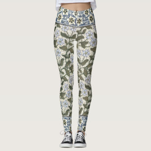 Leggings Été Périwinkel Fleur Plutôt Élégant Floral