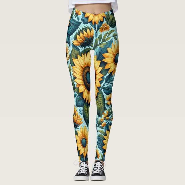 Leggings Été/tournesol/ (Devant)