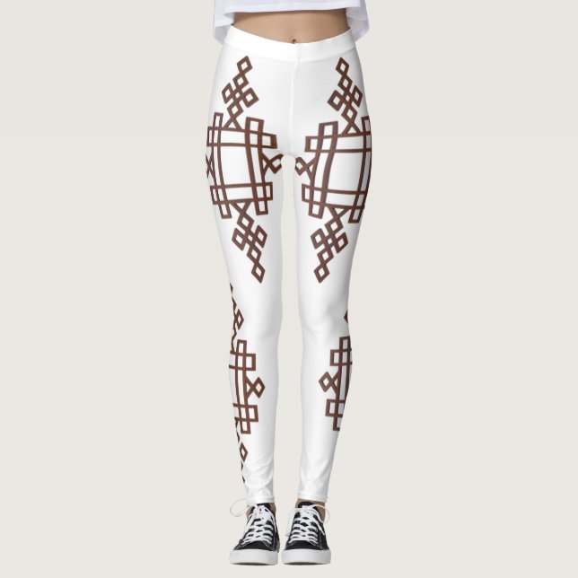 Leggings éthiopiennes Habesha – Tradit (Devant)