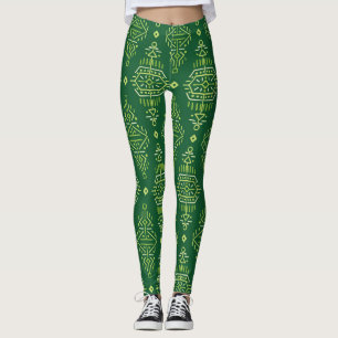 Leggings Ethnic Boho : Creative Tribal Seamless.
