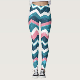Leggings Ethnie tribale, motif homogène