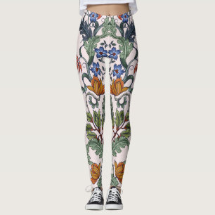 Leggings Ethnique traditionnelle : Floral Vintage décoratif