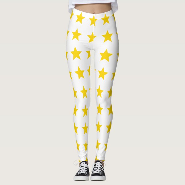 Leggings Étoile jaune (Devant)
