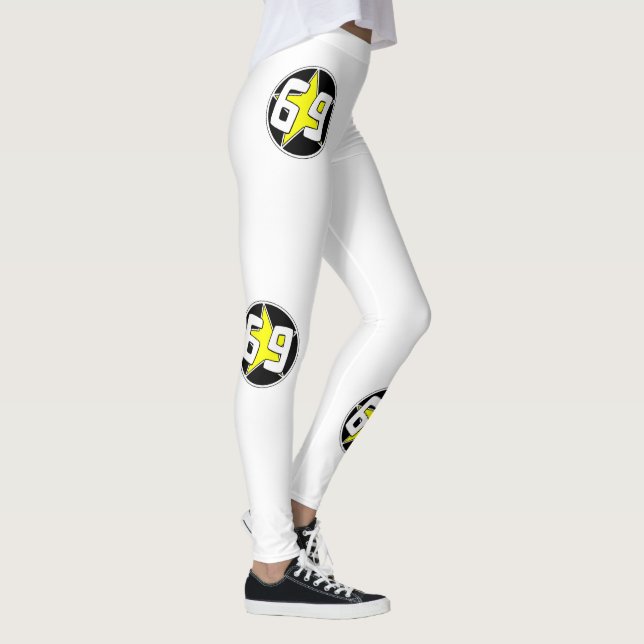 Leggings Étoile jaune 69 (Droite)