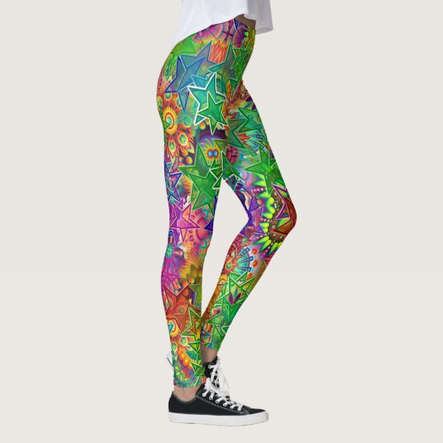 Leggings Étoiles colorées (Droite)