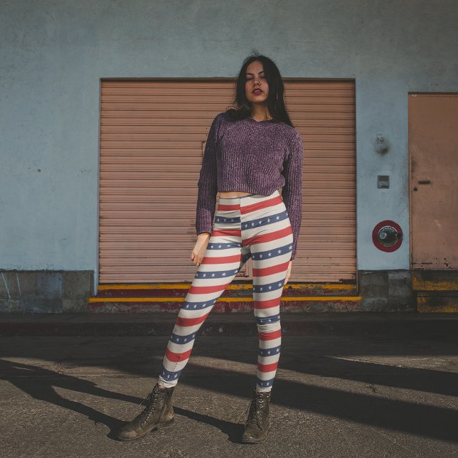 Leggings Étoiles patriotiques (Créateur téléchargé)