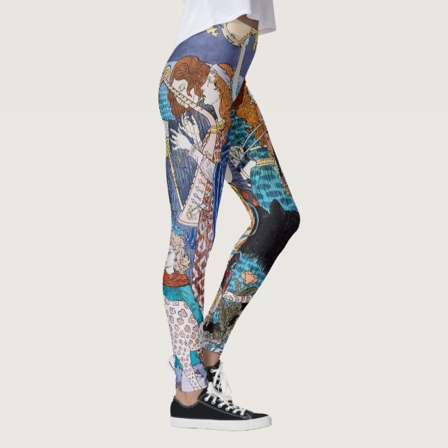 Leggings Eugene Grasset - Panneau décoratif Harmony (Droite)