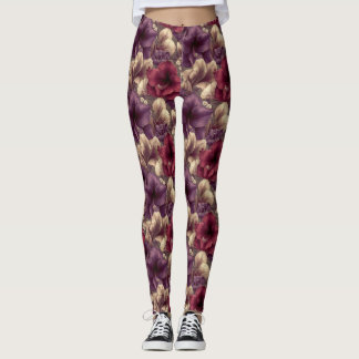 Leggings Exercice Fleur Amaryllis Amaryllis Femme de ménag