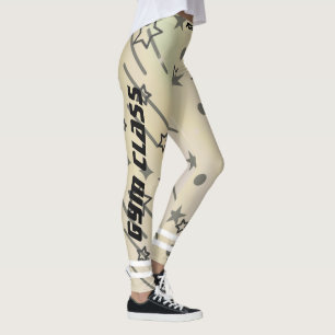 Leggings Exercice personnalisé motif étoiles