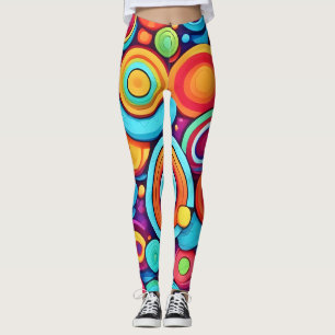 Leggings Explosion circulaire vive