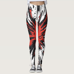 Leggings Explosion d'art pop de style comique (7)