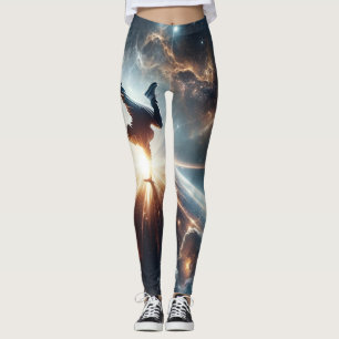 Leggings Explosion de rupture galactique dans l'espace prof