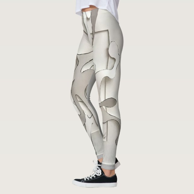 Leggings explosion du papier (Gauche)