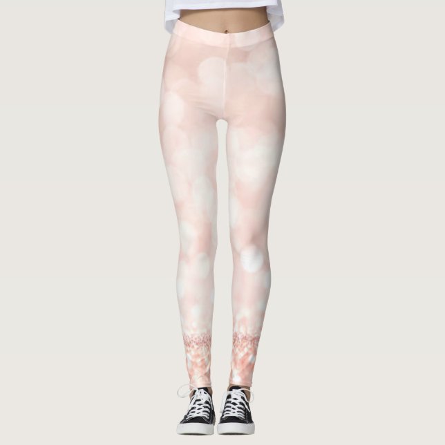 Leggings Extraordinaire, Rose doux (Devant)