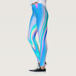 Leggings Fabrique Neon Eyecatching holographique licorne ro<br><div class="desc">Personnalisez facilement ce fabuleux Leggings sur Holographic Rainbow Pastel Wave design abstrait avec l'esthétique Unicorn avec une touche moderne et mignonne de fée. Ajoutez votre nom,  choisissez la police,  changez la taille et la position,  ajoutez clipart,  photos et formes,  frissons et être fabuleux.</div>