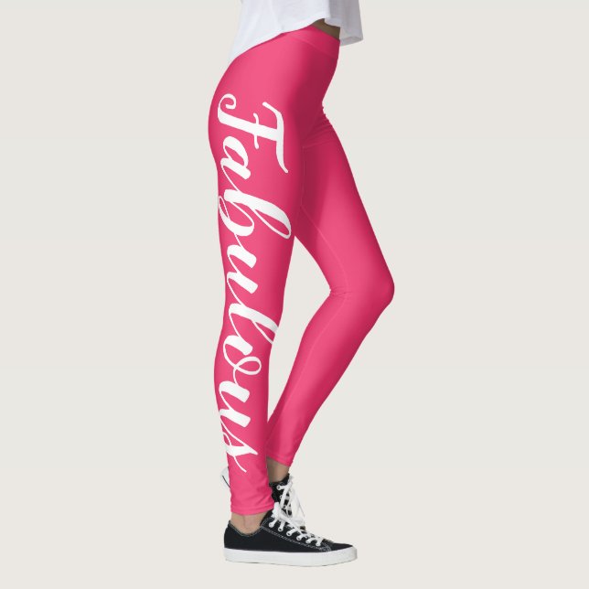 Leggings Fabuleuse typographie (Droite)