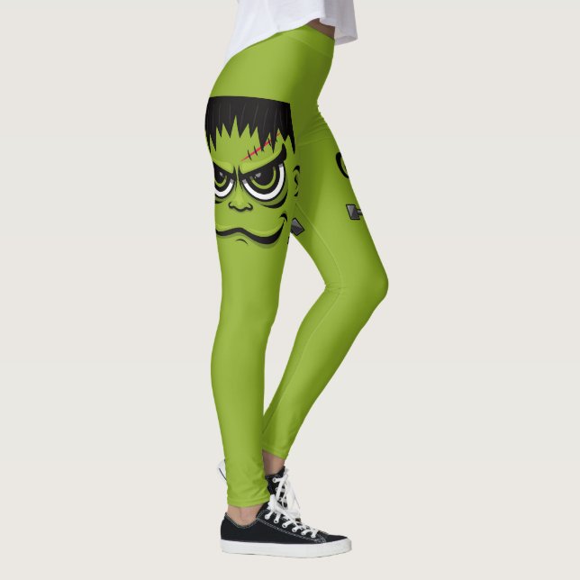 Leggings Face Frankenstein Halloween (Droite)