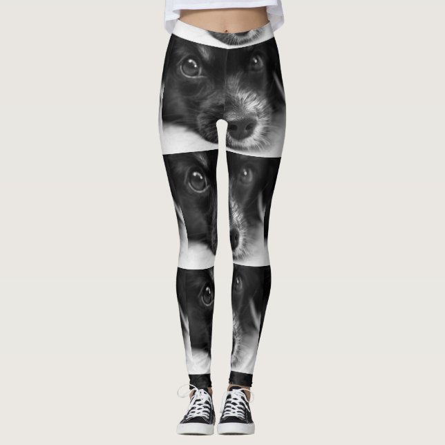 Leggings face papillon (Devant)