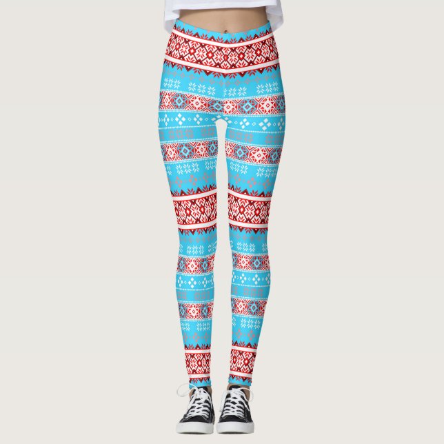 Leggings Fair Isle (Devant)