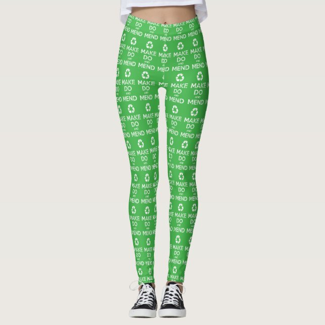 Leggings Faire avec et réparer (Devant)
