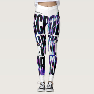Leggings FAIRE DÉFILER JUSQU'À L'OUBLI | Typographie Brutal