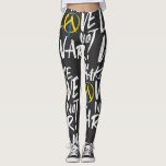 Leggings Faire l'amour et non le soutien à la guerre en Ukr<br><div class="desc">Make Love Not War montrez votre soutien et votre amour pour l'Ukraine. Le logo Peace aux couleurs du drapeau ukrainien est parfait pour ceux qui sont avec l'Ukraine. Ce design s'inscrit également dans le temps du Jour des terres,  célébré le 22 avril.</div>