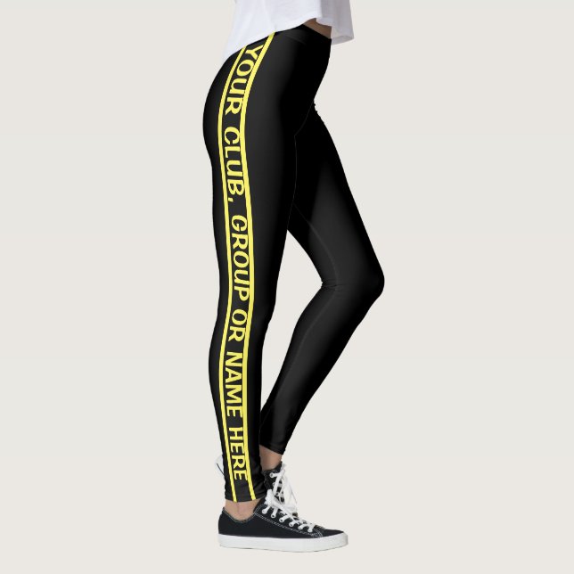 Leggings Faites vos propres guêtres personnalisées (Droite)