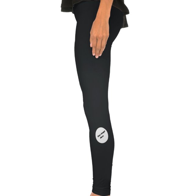 Leggings Faites votre de les guêtres aimables (Jambe gauche)