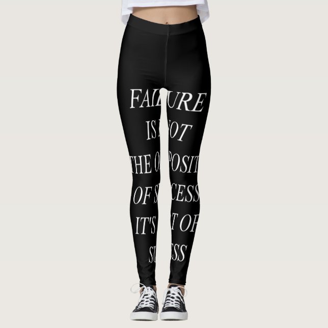 Leggings faiure is not the opposite of success (Devant)