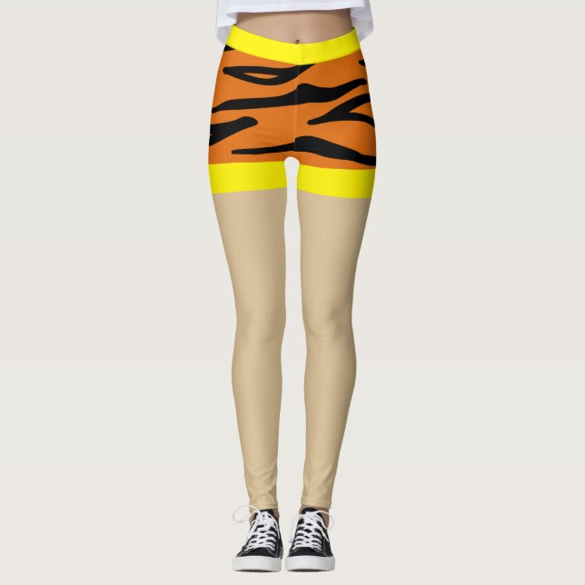 Leggings Fake shorts Nouveau design de mode Cheetah Summer (Devant)