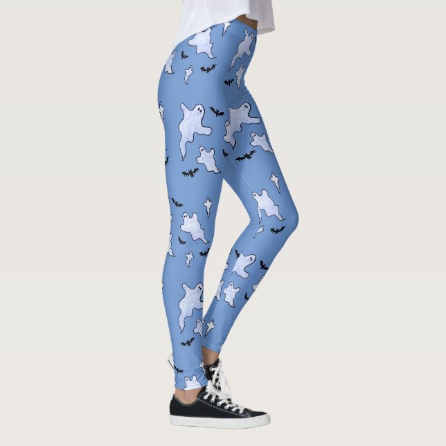 Leggings Fantômes et chauves-souris Halloween (Droite)