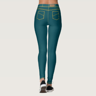 Leggings Faux Blue Jeans