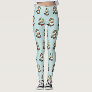 Leggings Favoris de Noël animal amusant - Canard 2