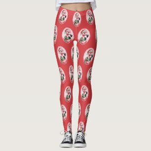 Leggings Favoris de Noël animal amusant - Flamant rose 1